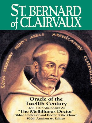 cover image of St. Bernard of Clairvaux